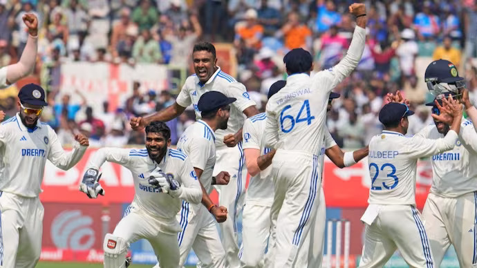 India won 106 runs against England.
